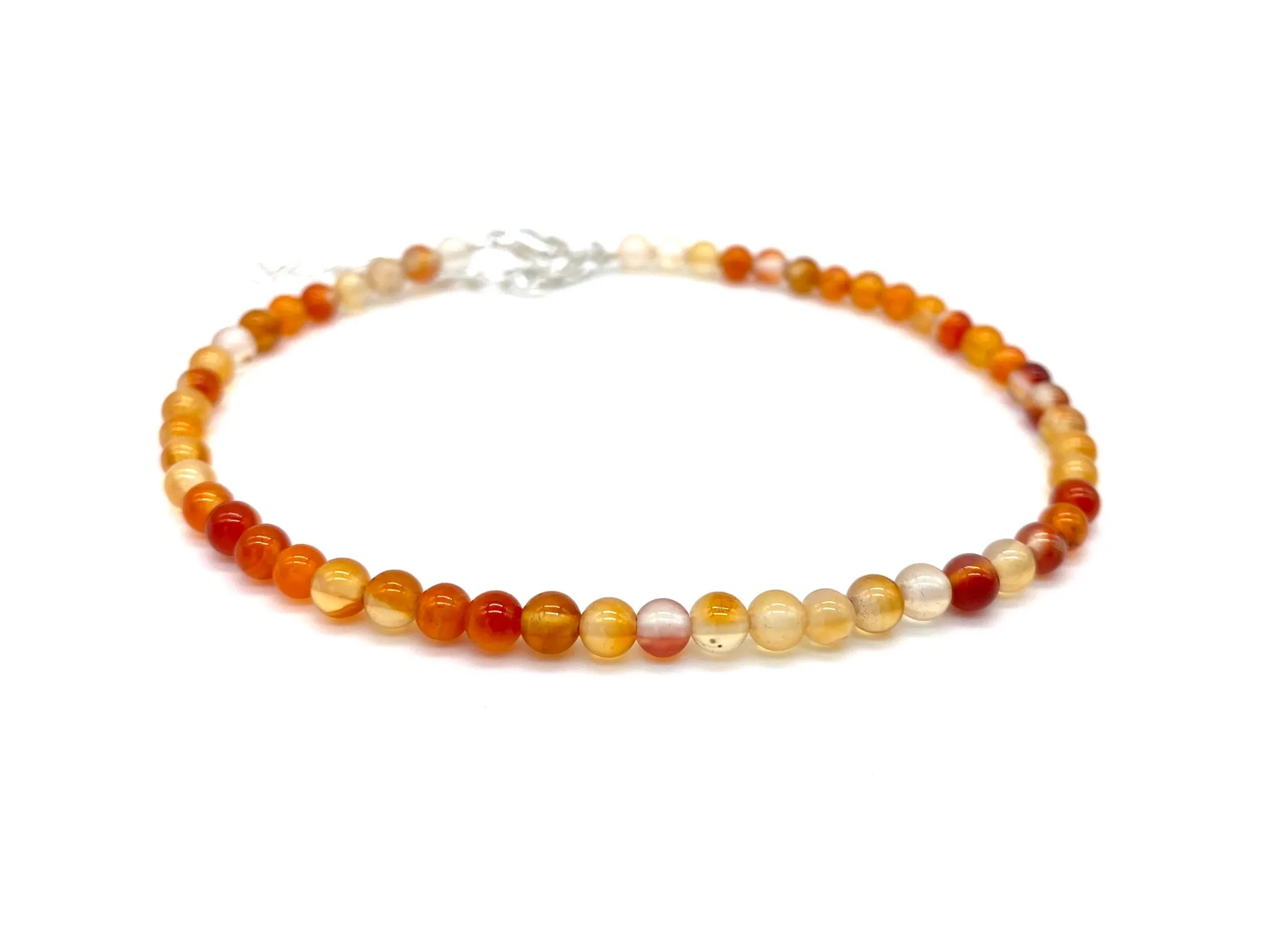 Anklet Bracelet with Beads - Crystal Anklet