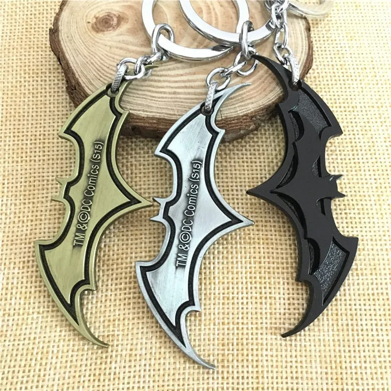 Avenger Union Batman keychains for Bag Key Holder Charm Hanging Pendant Car Key Ring Chain