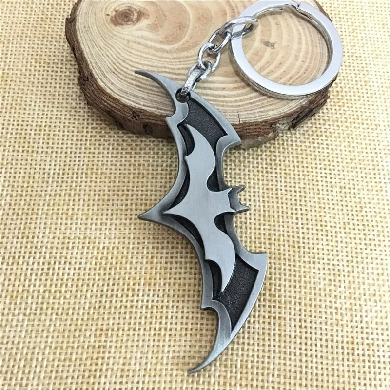 Avenger Union Batman keychains for Bag Key Holder Charm Hanging Pendant Car Key Ring Chain