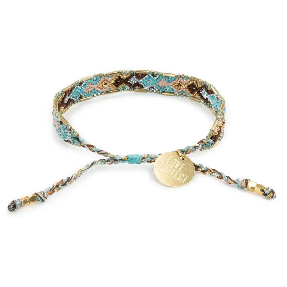 Bali Metallic Friendship Bracelet - Waterfall Oasis