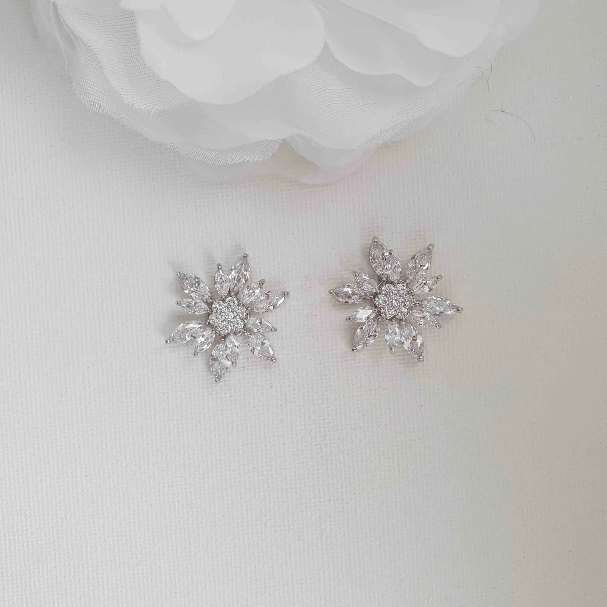 Big Stud Earrings-Spring