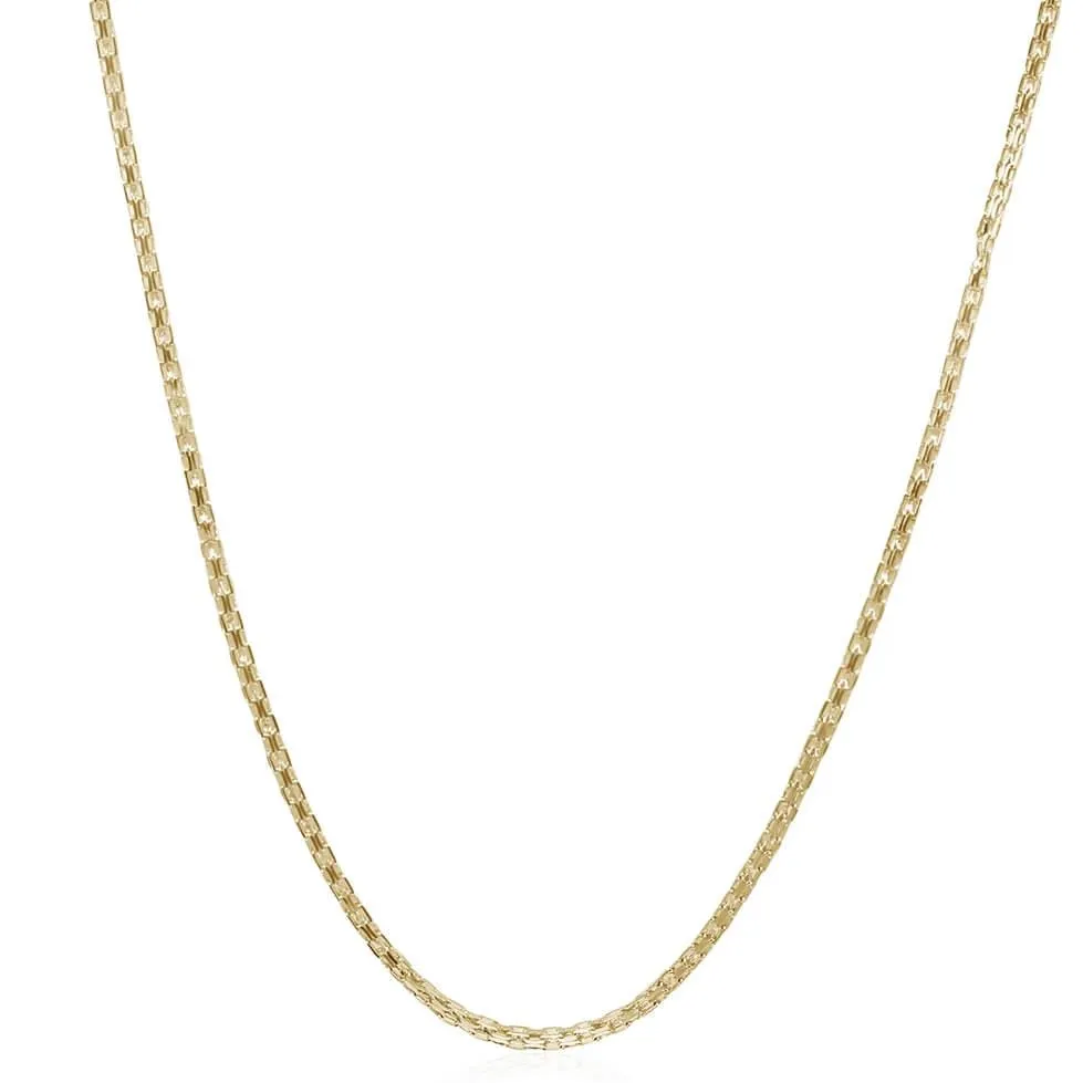 Box Chain 14K Gold