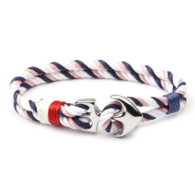 Bracelet: Stainless Steel Anchor