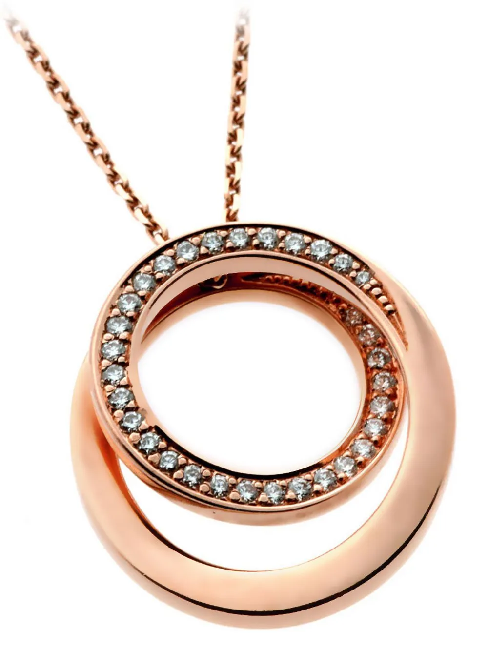 Cartier Nouvelle Vague Rose Gold Diamond Necklace