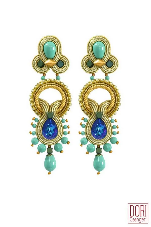 Casablanca Statement Hoop Earrings