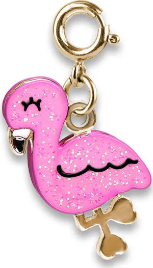 Charm It! Glitter Flamingo