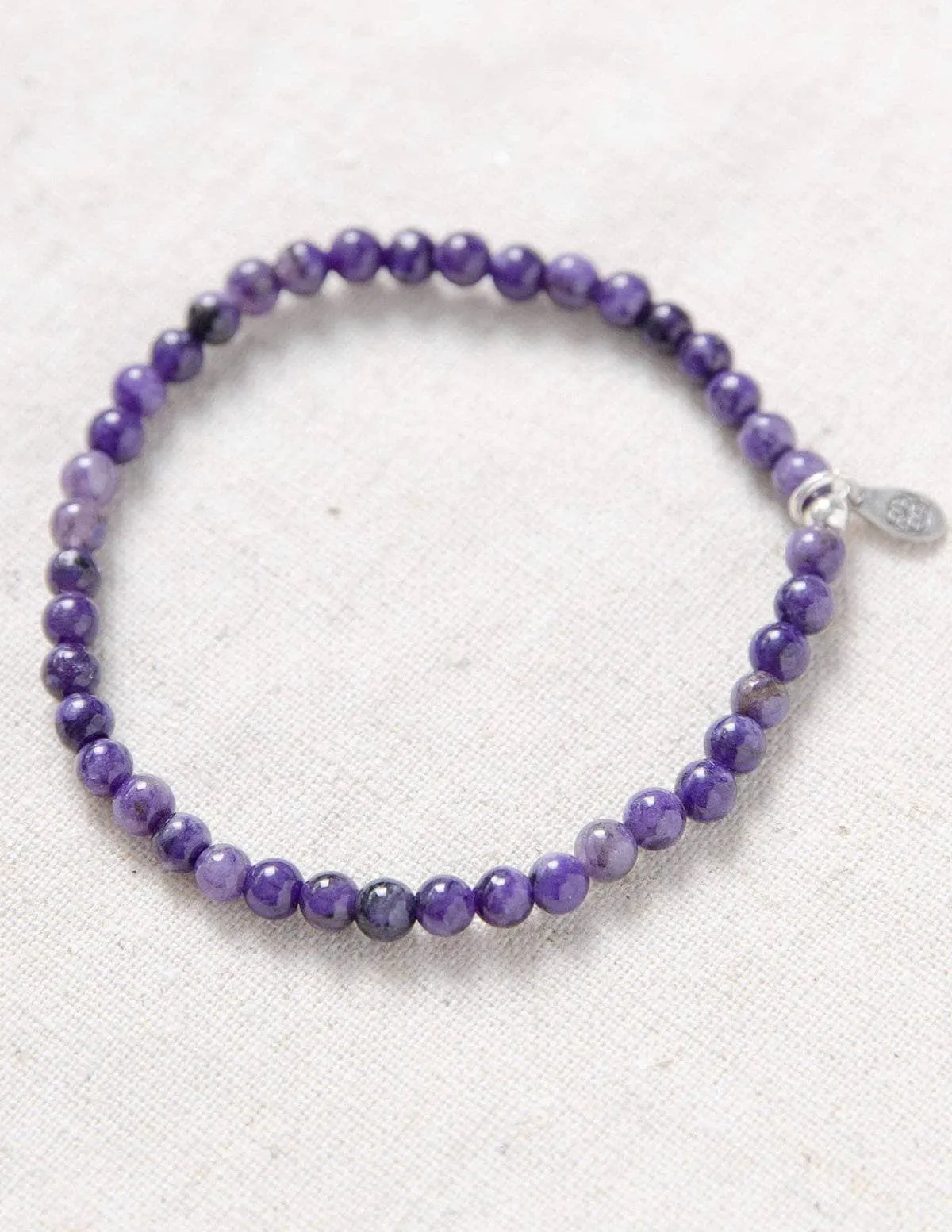 Charoite Mini Gemstone Bracelet