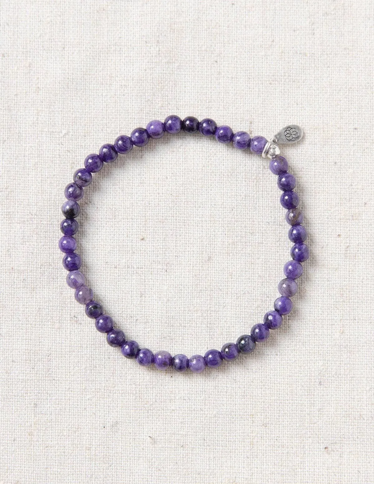 Charoite Mini Gemstone Bracelet