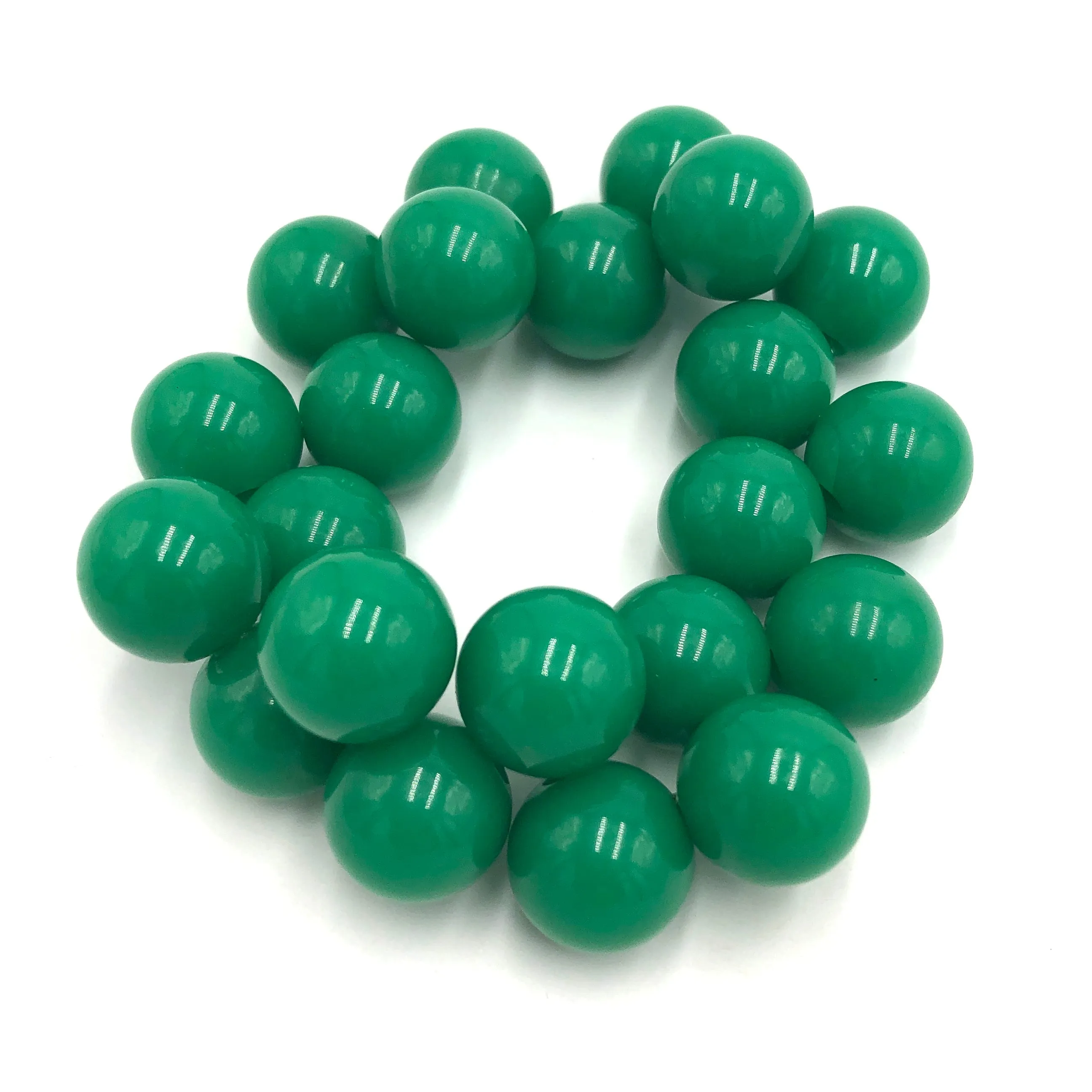 Chunky Button Stackable Stretch Bracelet