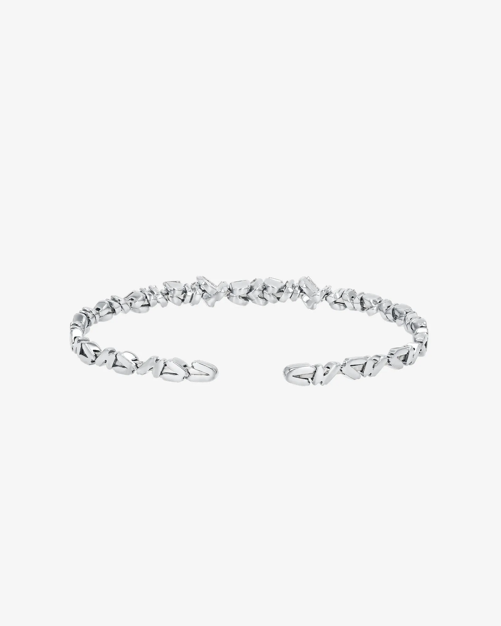 Classic Diamond Cluster Bangle