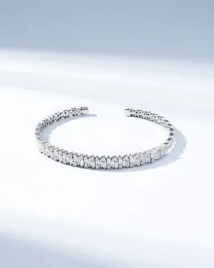 Classic Diamond Shimmer Bangle