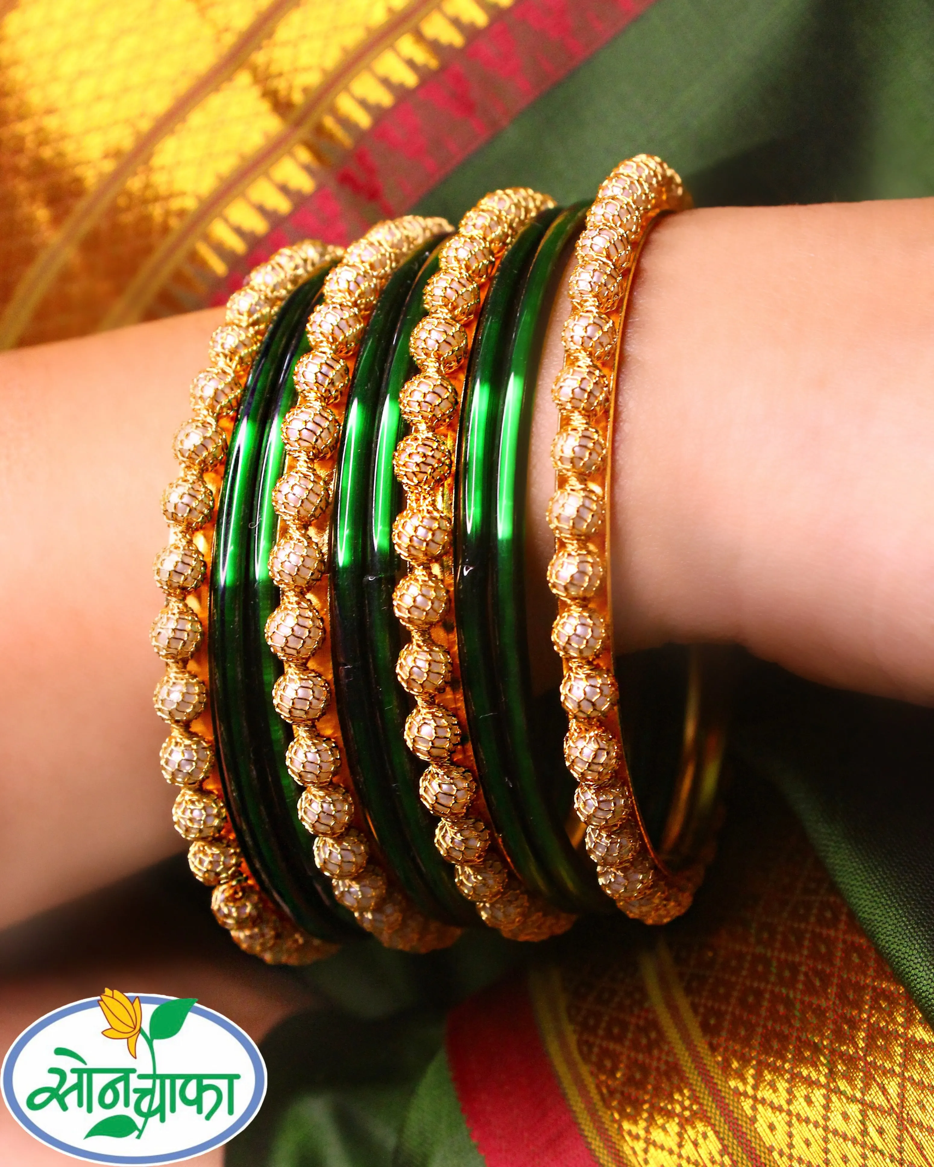 CLASSIC MOTI BANGLES