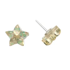 Confetti Star Studs Hypoallergenic Earrings for Sensitive Ears Made with Plastic Posts