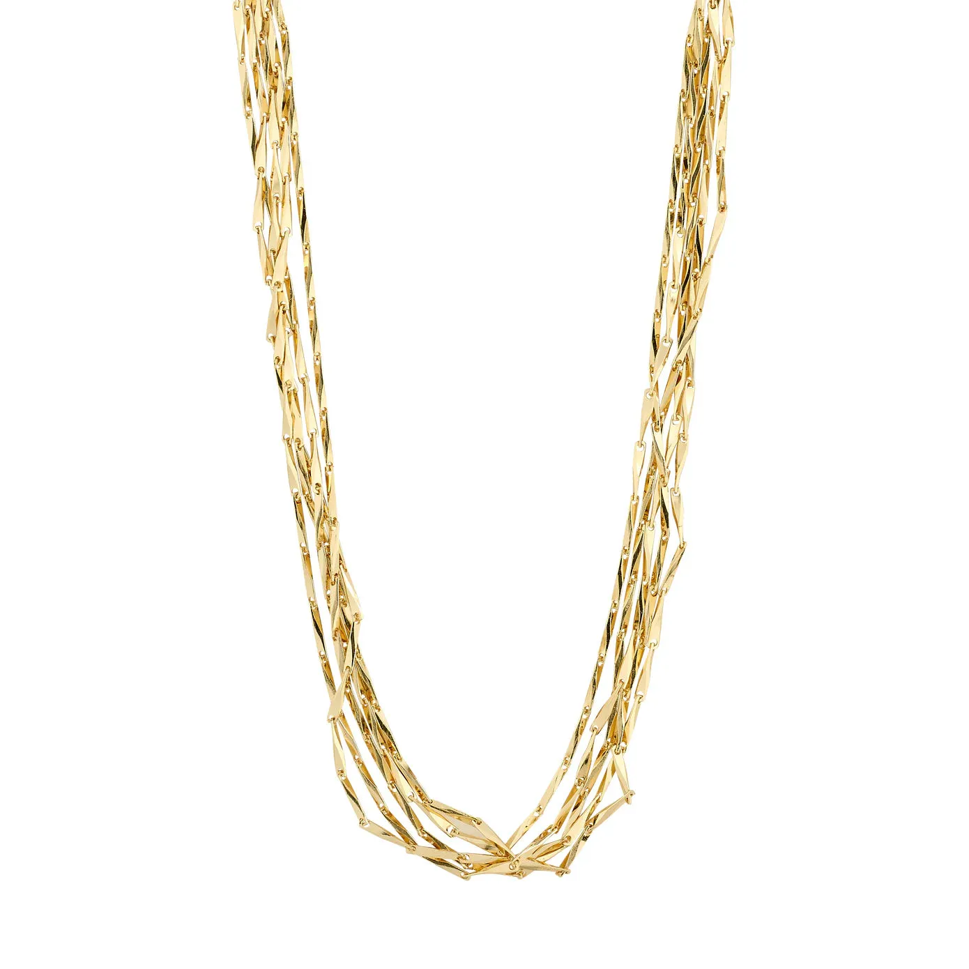 Connect Gold Plated Necklace