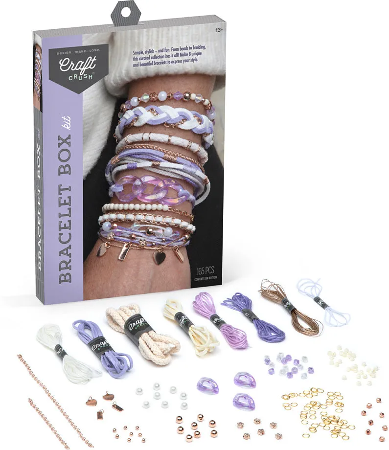 Craft-crush Lilac Bracelet Box Kit