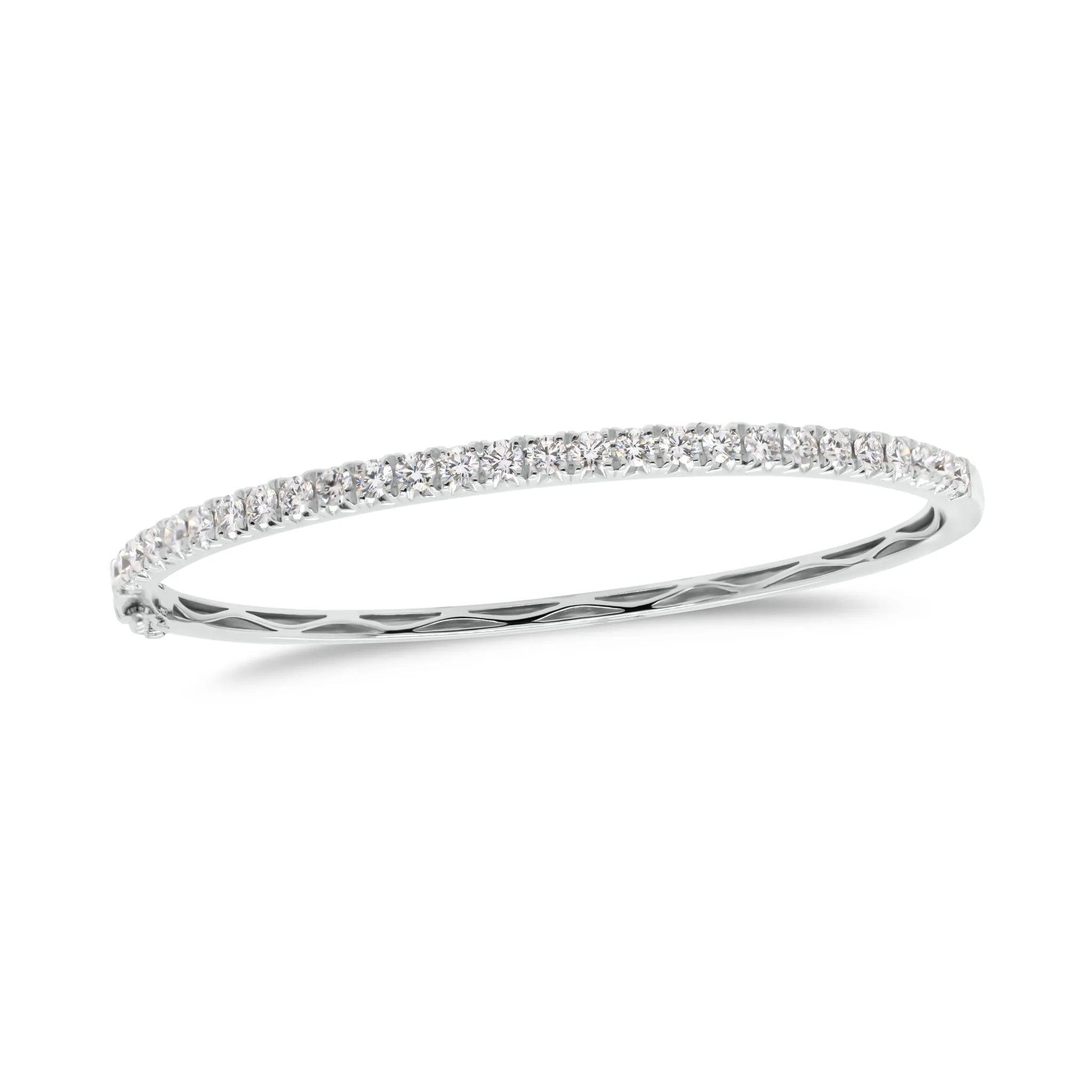 Diamond Medium Classic Bangle Bracelet