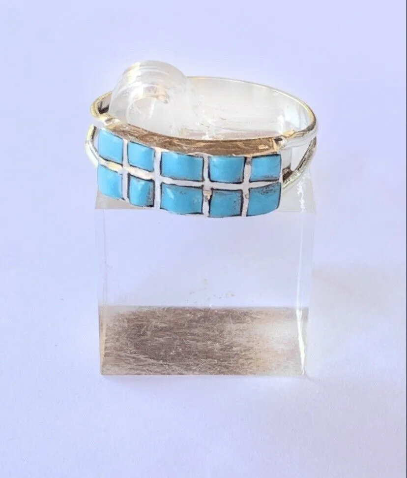 Double Stack Turquoise Ring