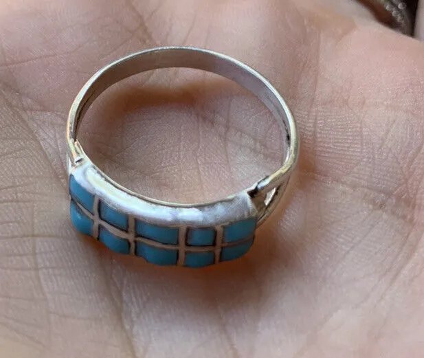 Double Stack Turquoise Ring