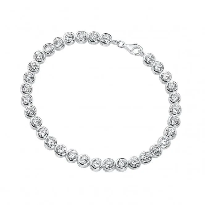 Elements Clear CZ Tennis Bracelet B2958C