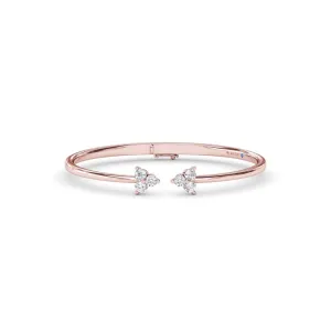 Fana Whimsical Three Stone Bangle