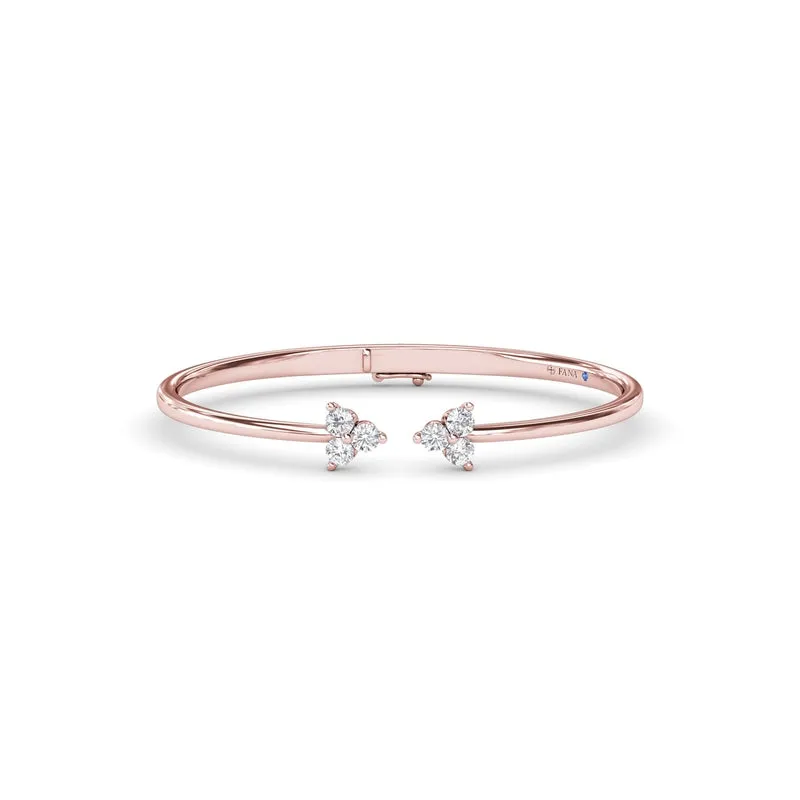 Fana Whimsical Three Stone Bangle