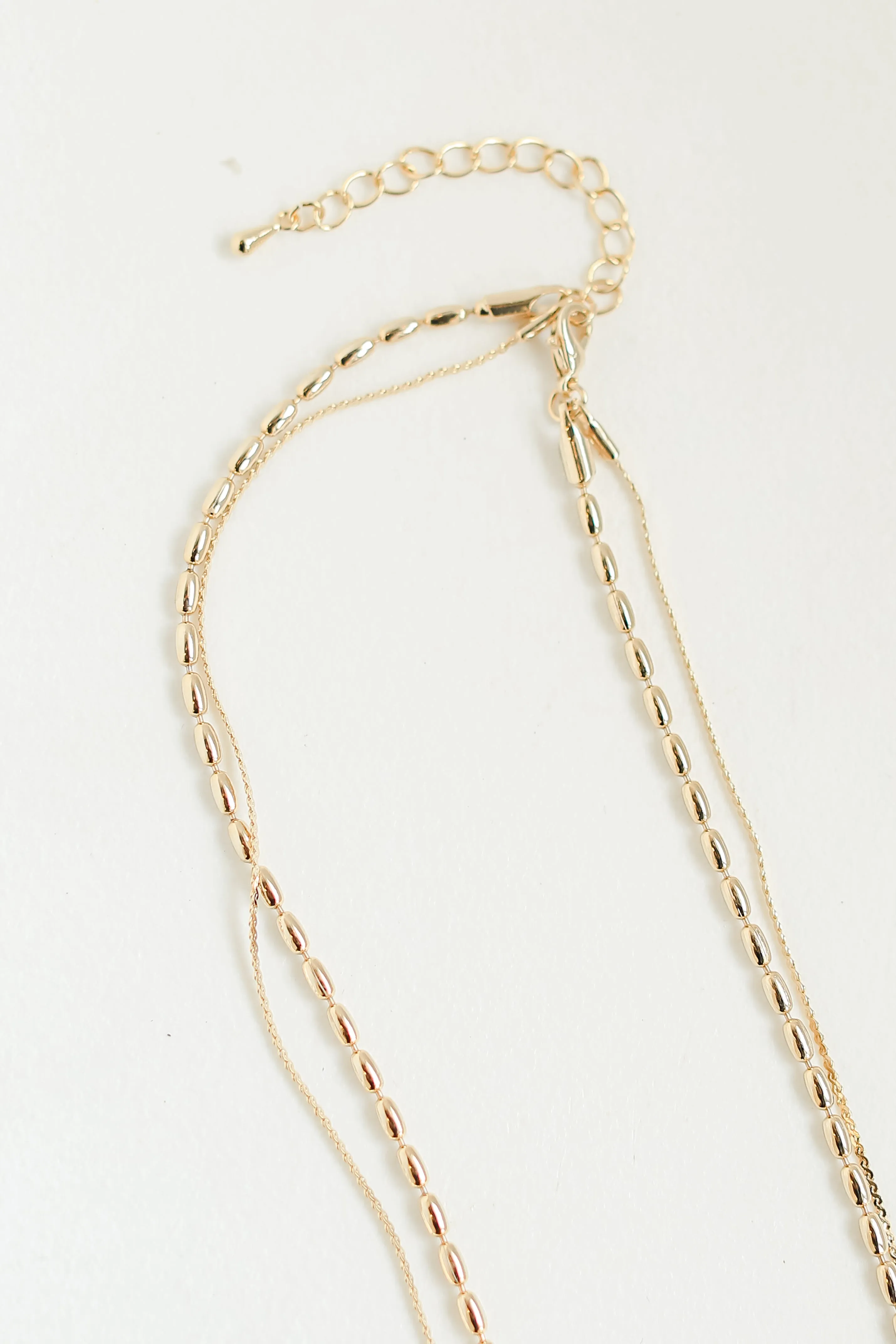 FINAL SALE - Addison Gold Layered Chain Necklace