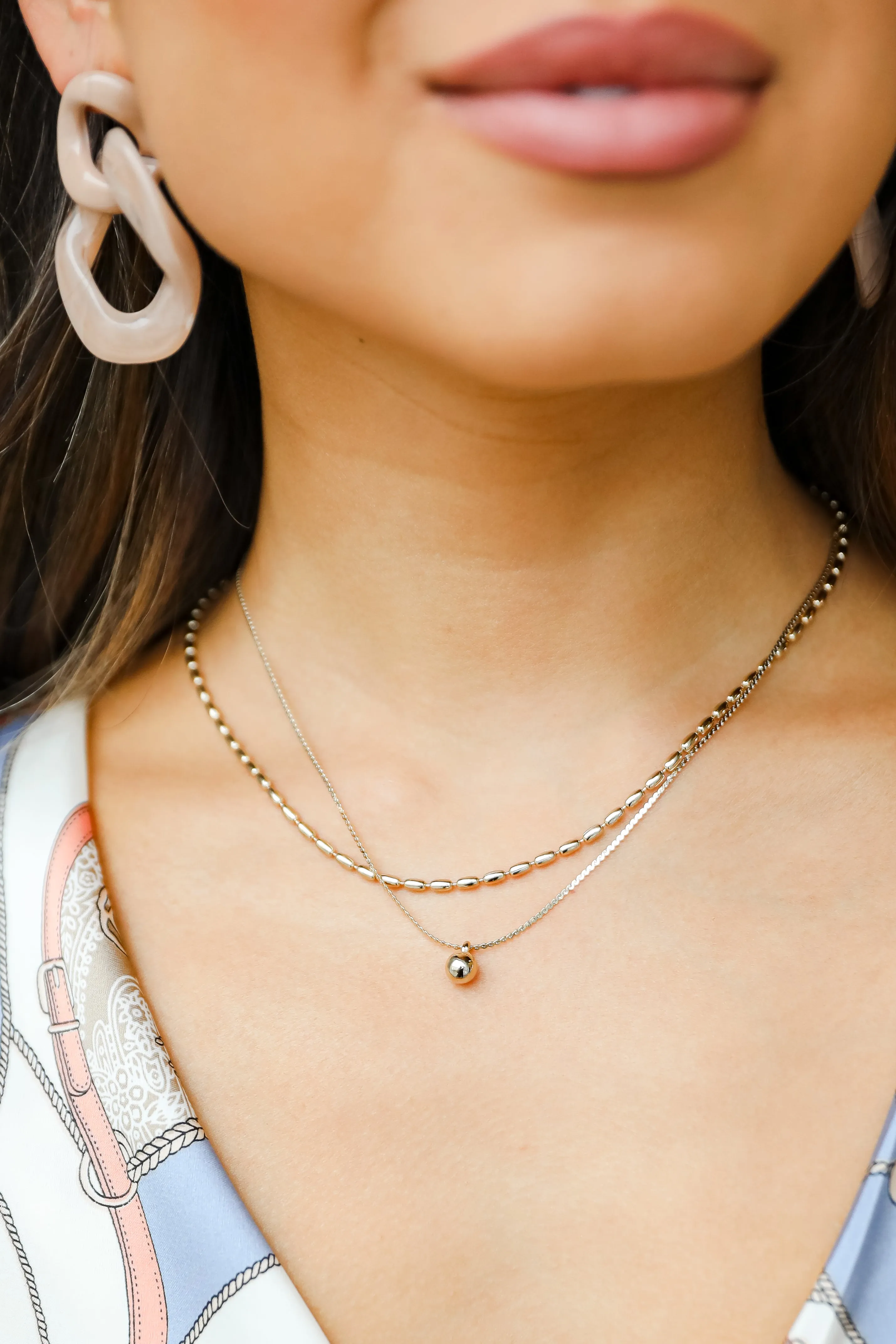 FINAL SALE - Addison Gold Layered Chain Necklace