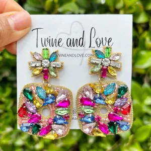 Gaia Jeweled Earrings