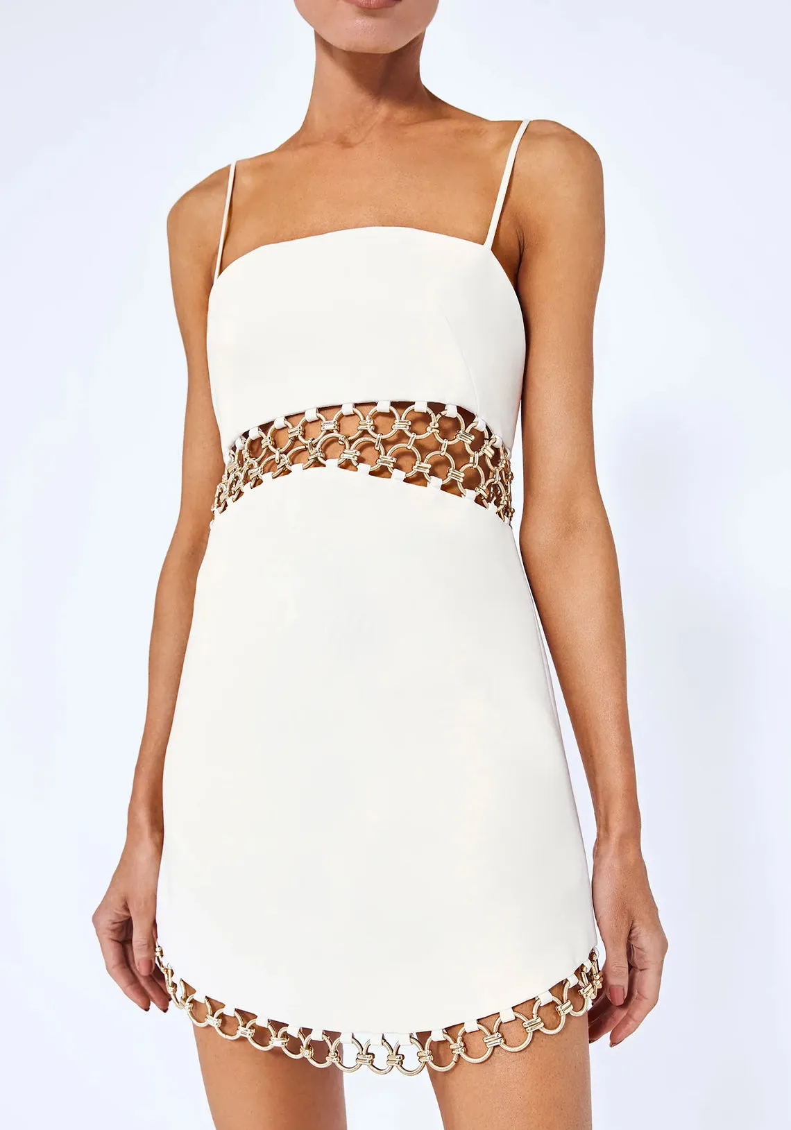 GAUDY DRESS IVORY