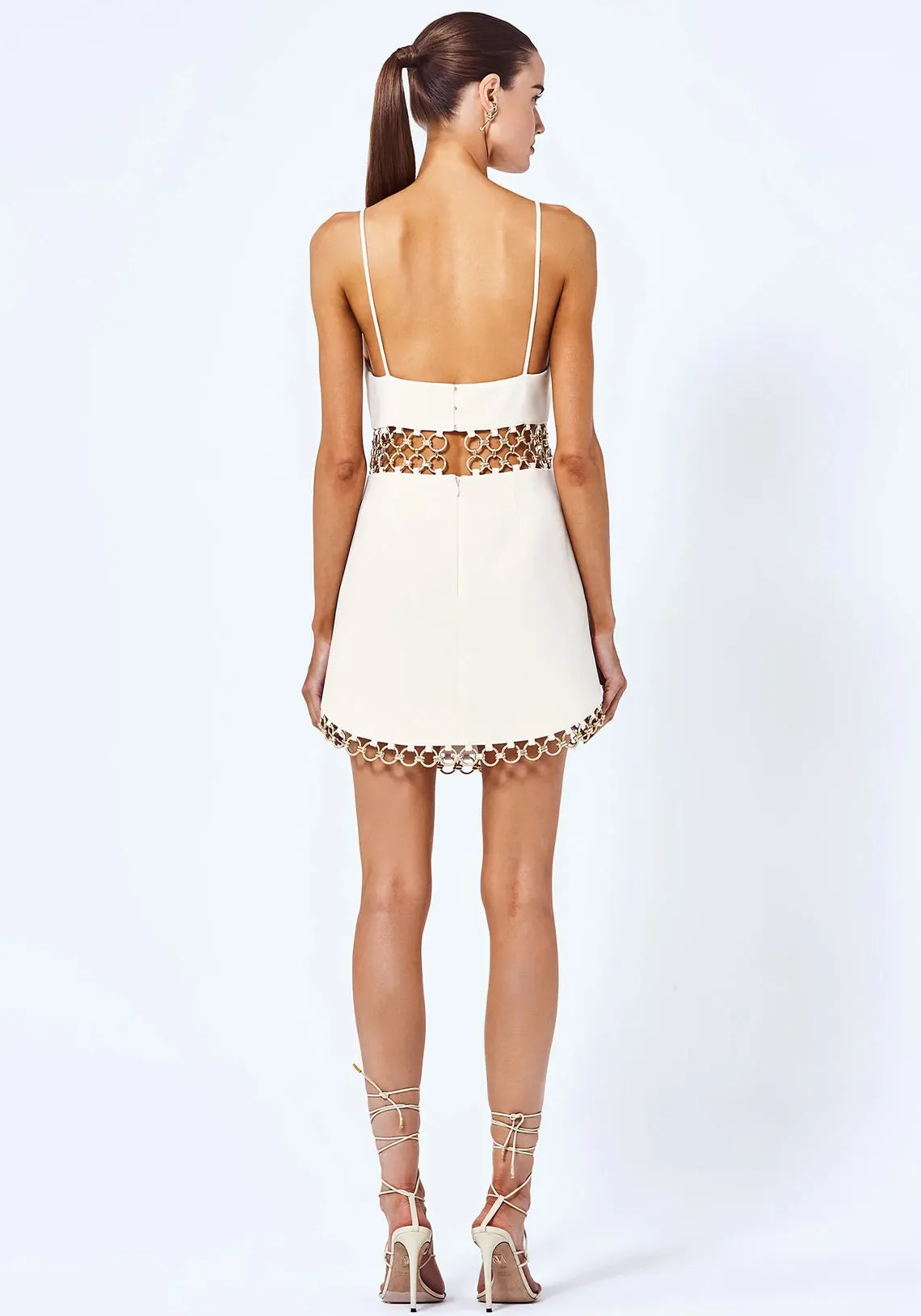 GAUDY DRESS IVORY