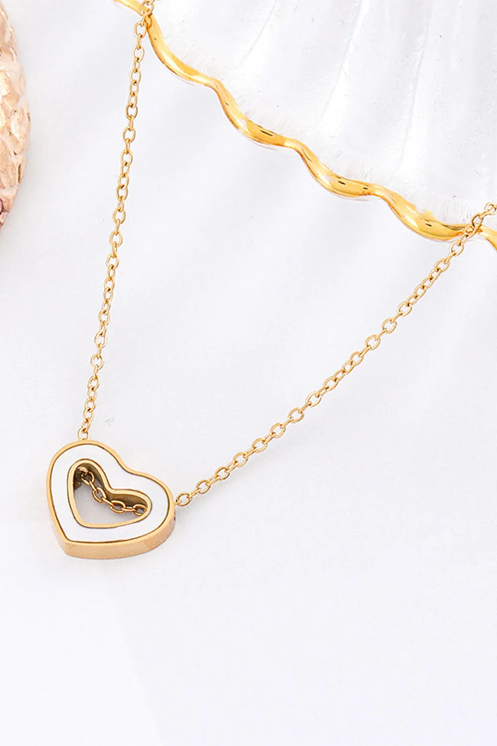 Golden Heart Necklace