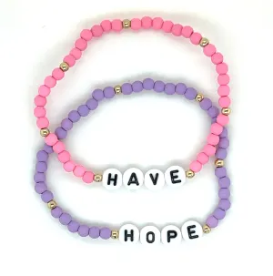 Have Hope Beaded Bracelet Set