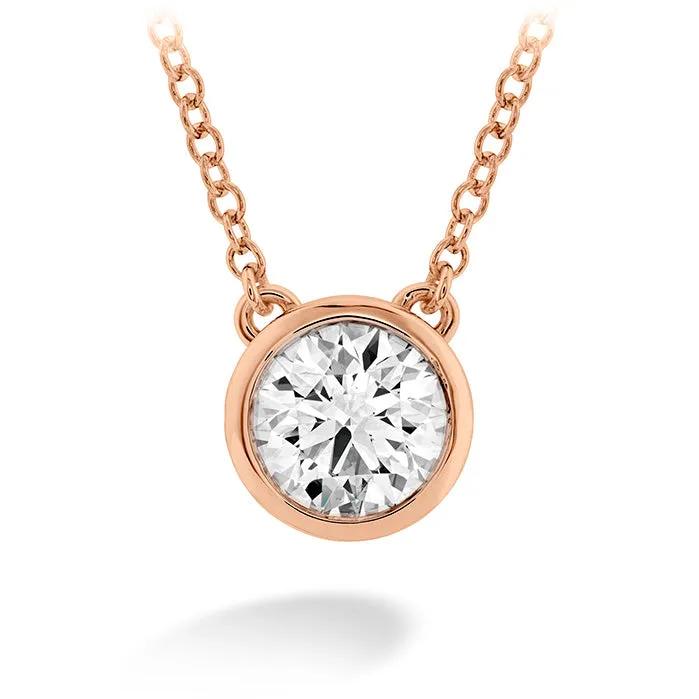 HOF Classic Bezel Solitaire Pendant