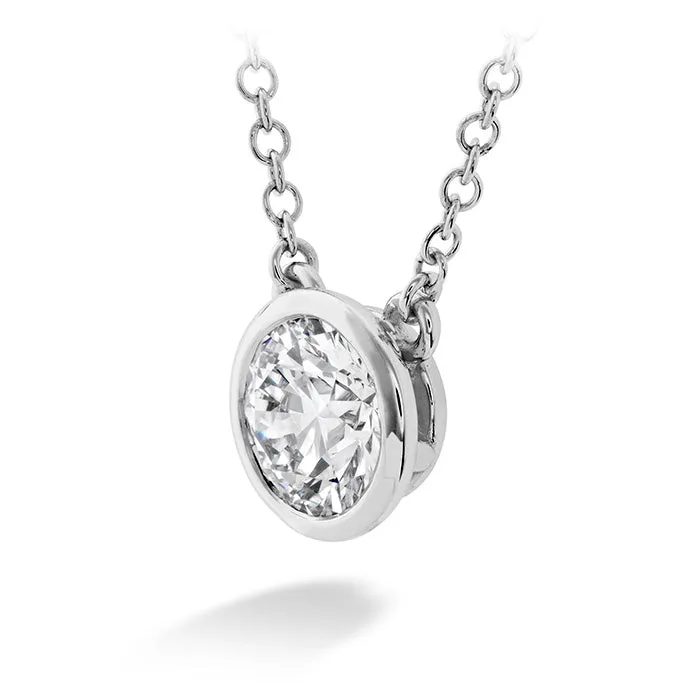 HOF Classic Bezel Solitaire Pendant