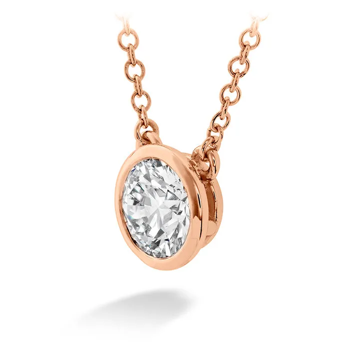 HOF Classic Bezel Solitaire Pendant