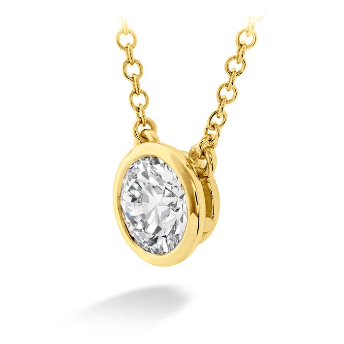 HOF Classic Bezel Solitaire Pendant