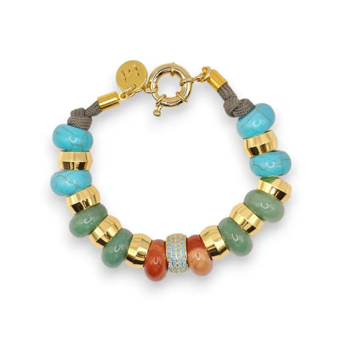 HOLST   LEE - SEMI PRECIOUS BRACELET