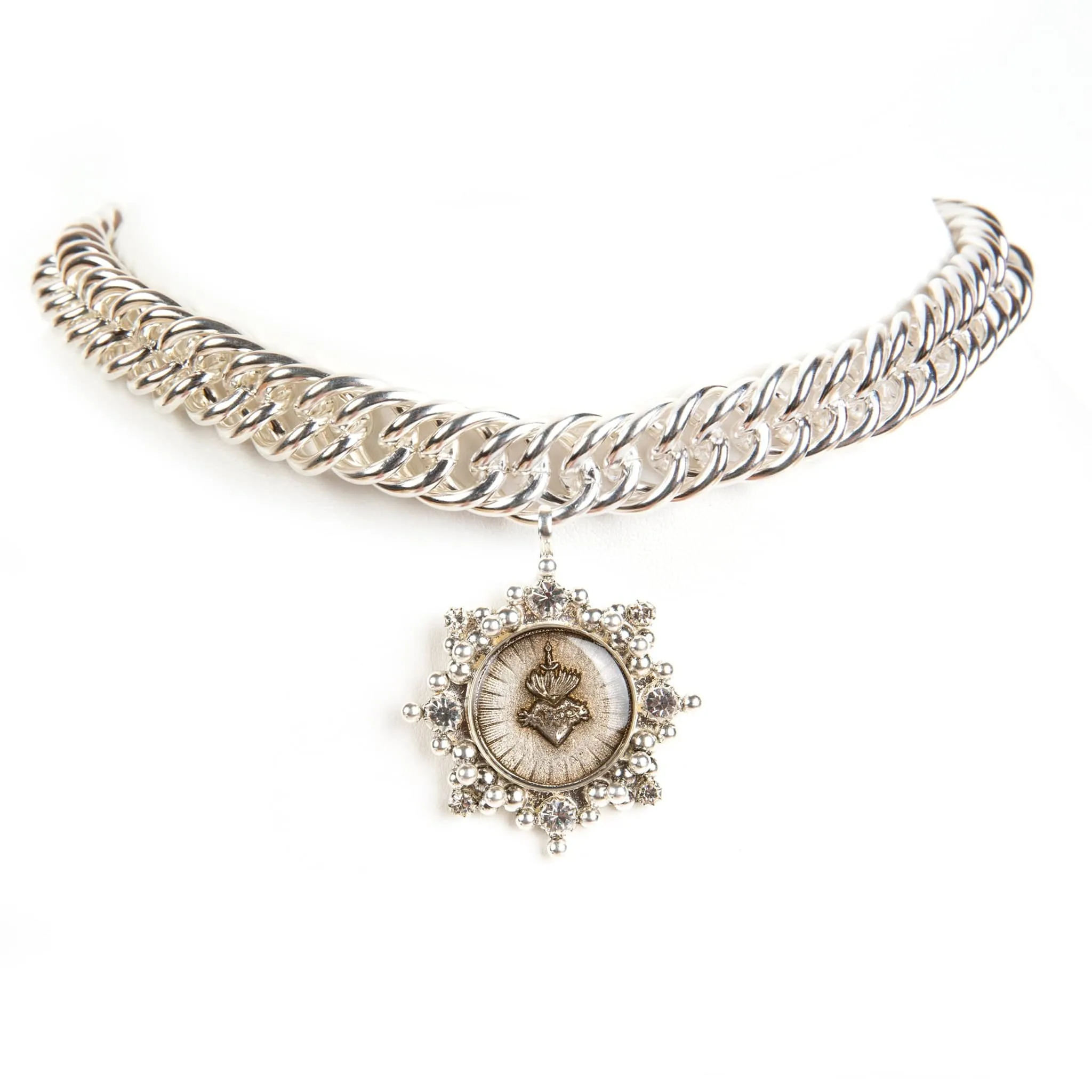 Iconic Chain Choker with All Medallions