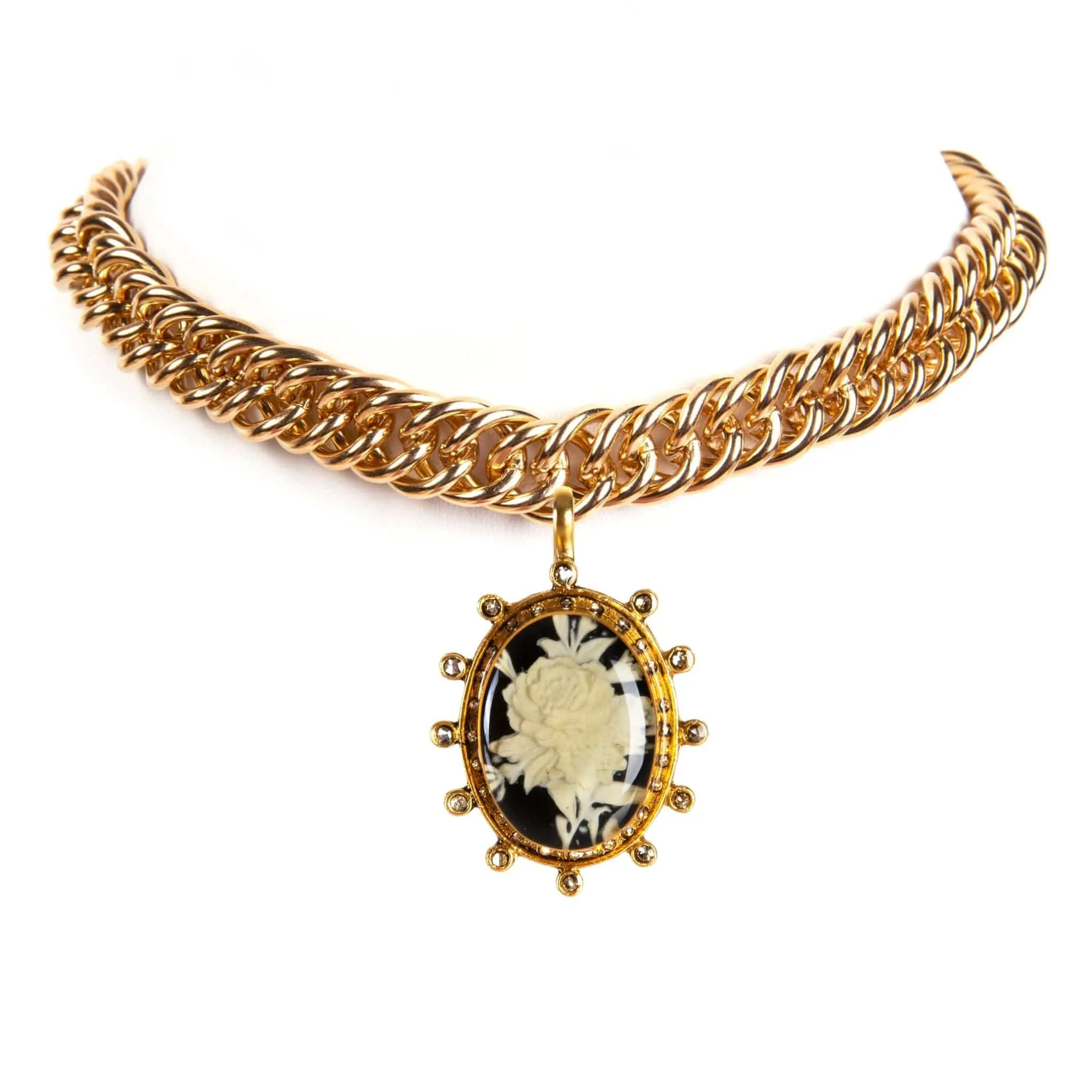 Iconic Chain Choker with All Medallions