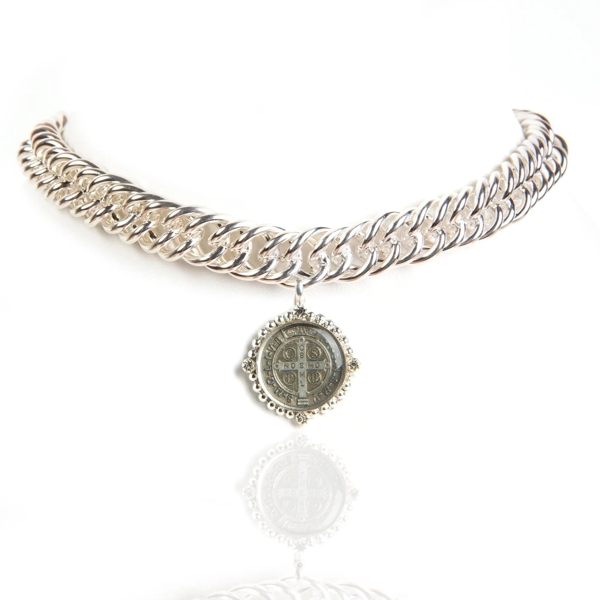 Iconic Chain Choker with All Medallions