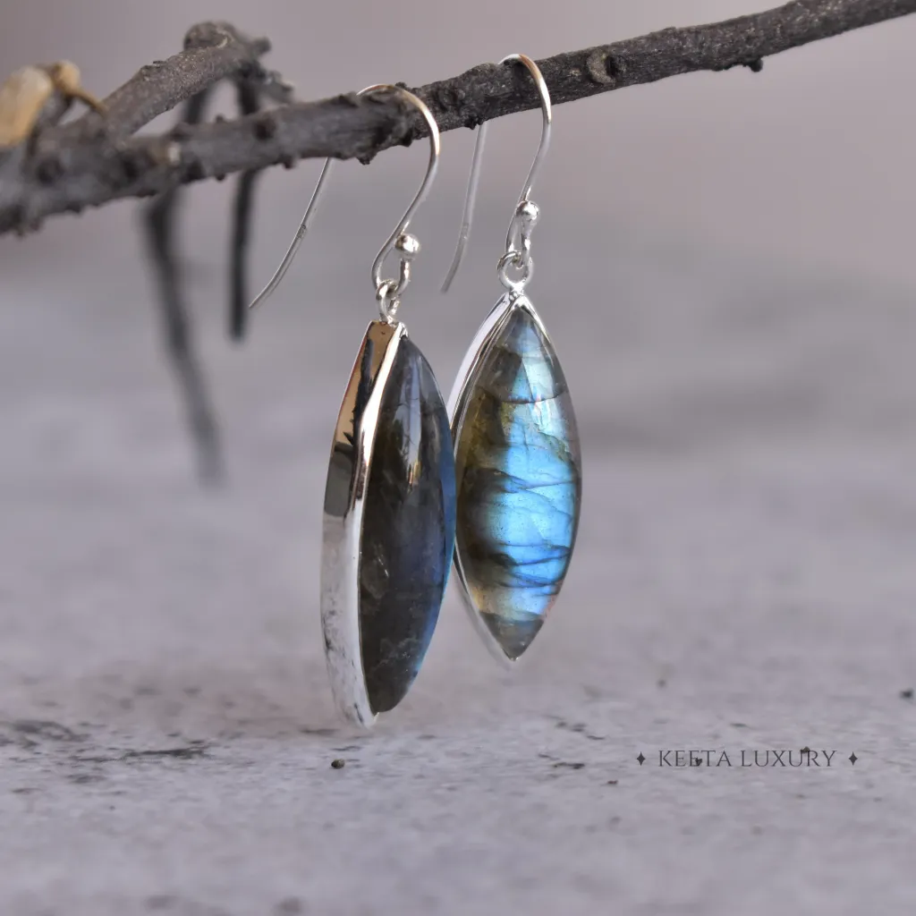 Innate Wisdom - Labradorite Earrings