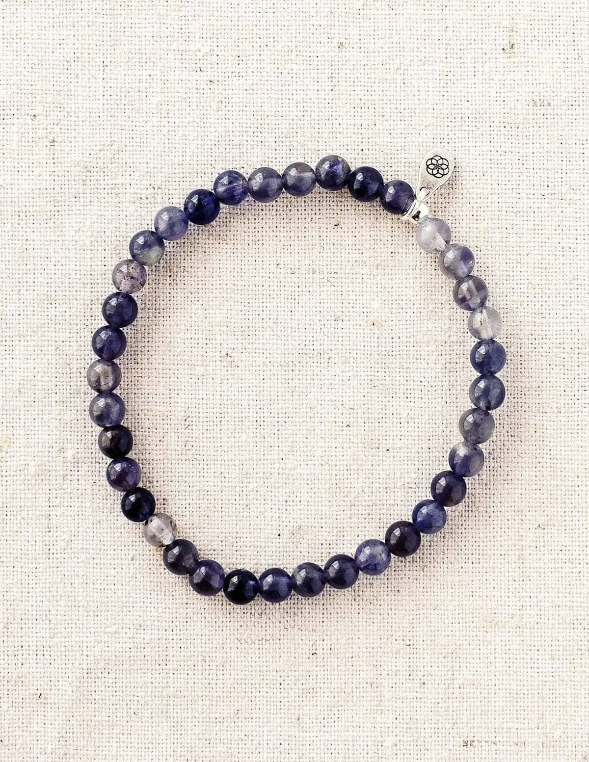 Iolite Mini Gemstone Bracelet