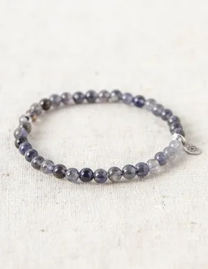 Iolite Mini Gemstone Bracelet