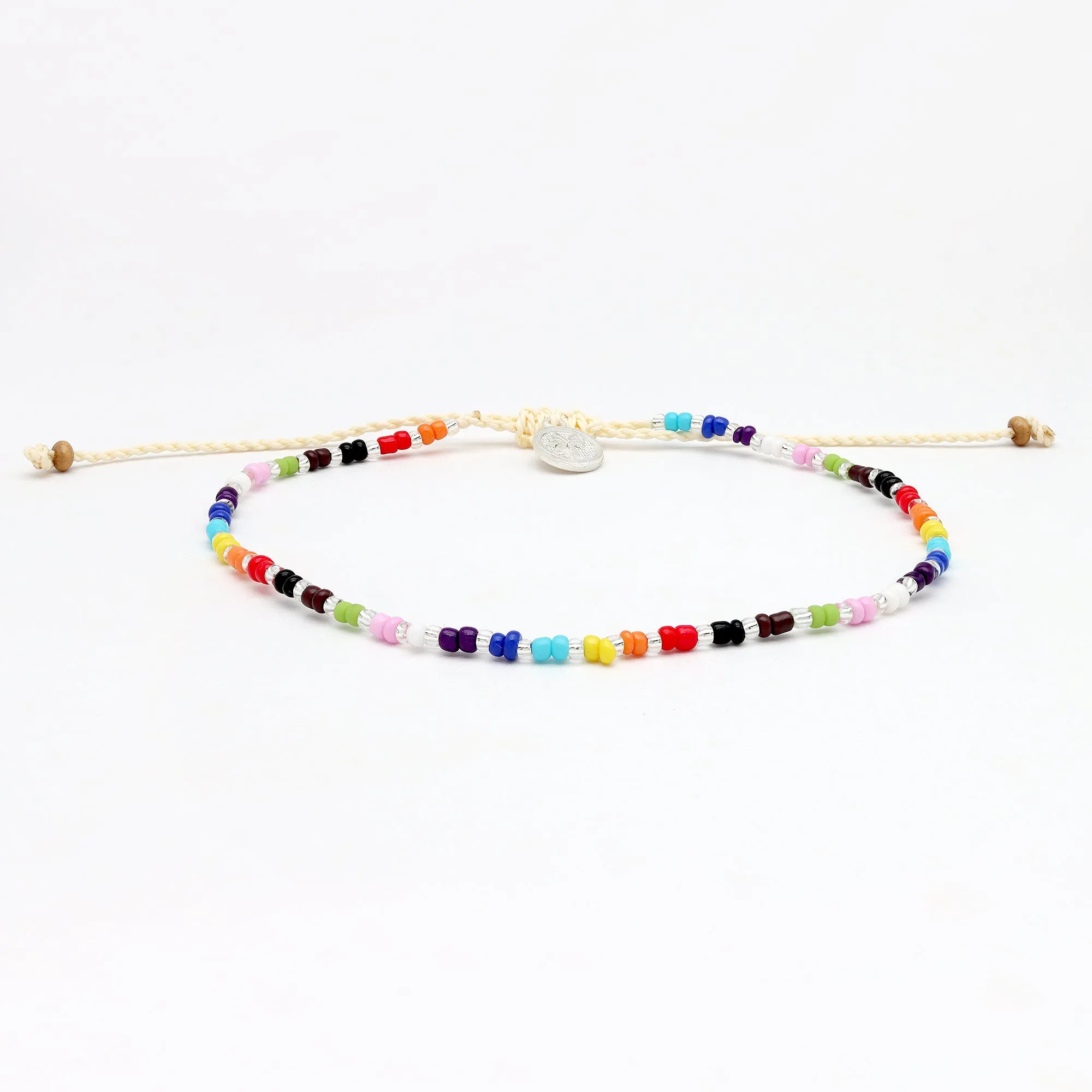 Just Like Us Pride Bangga Beaded Anklet