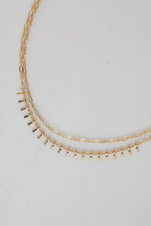 Kaia Gold Layered Chain Necklace