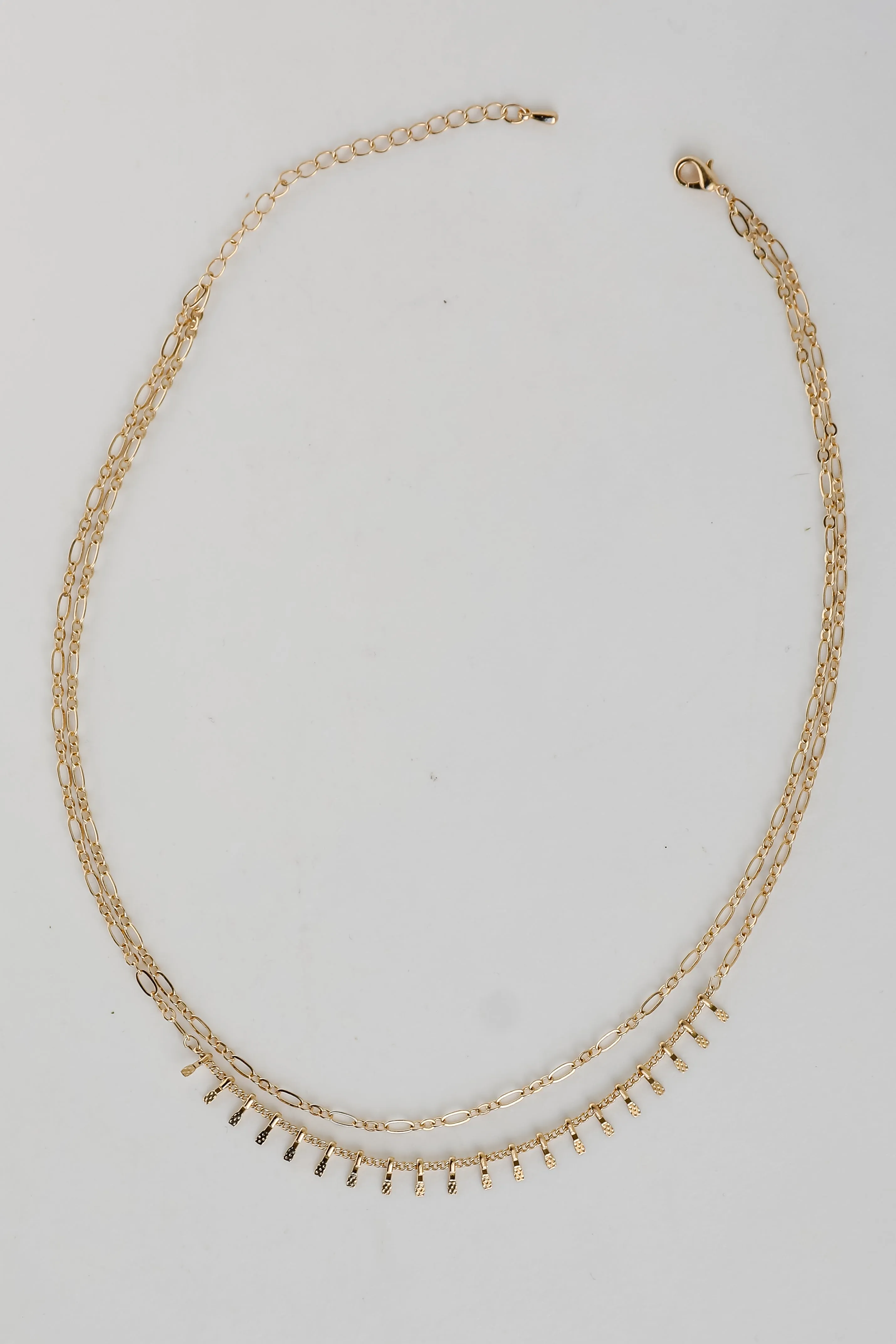 Kaia Gold Layered Chain Necklace