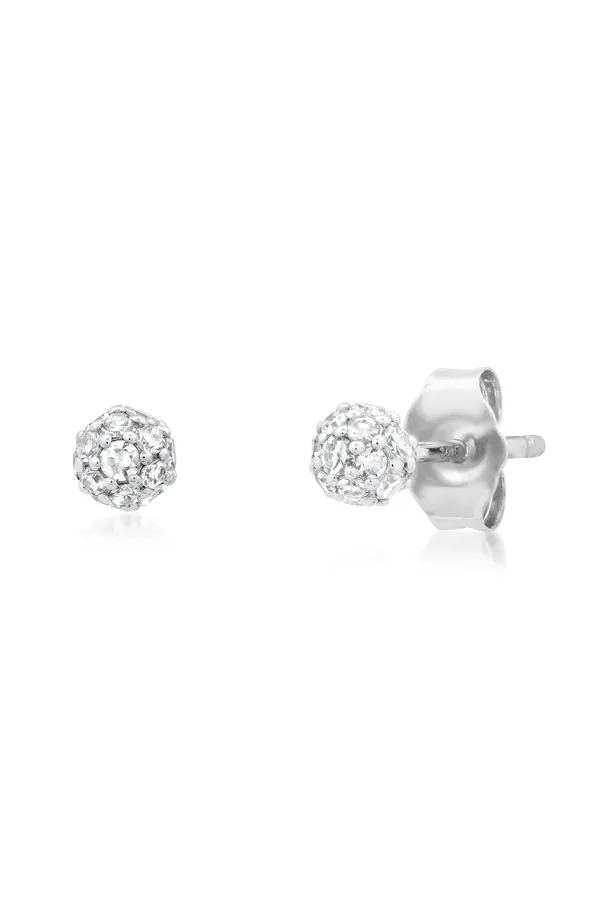 Mini Diamond Orb Studs