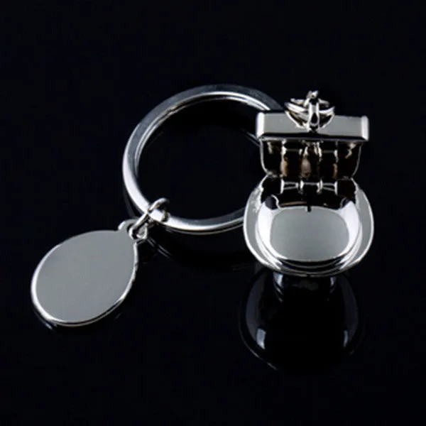 Mini Toilet Keychain Fashion Keychain Male Gift ideas