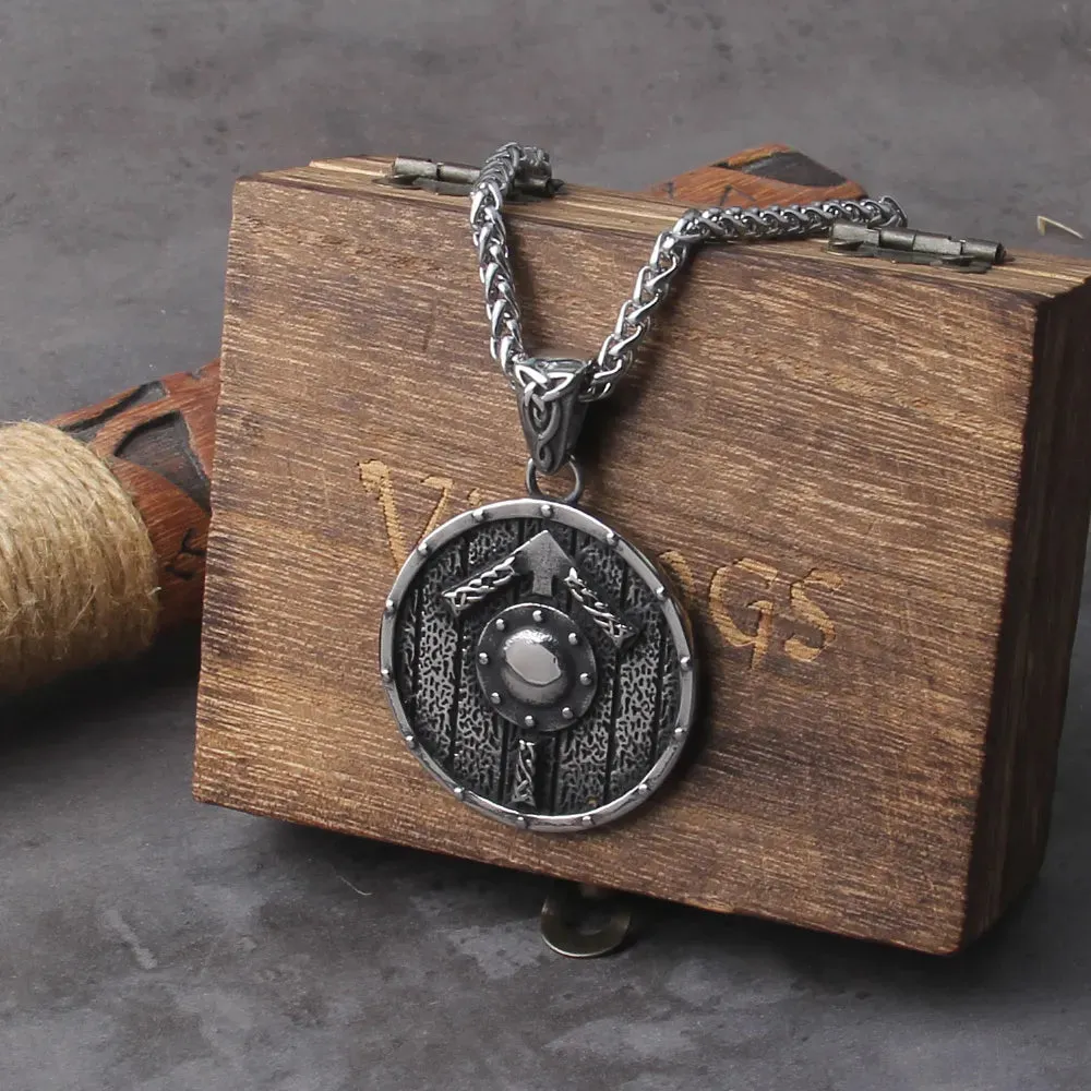 Nordic Shield Viking Necklace