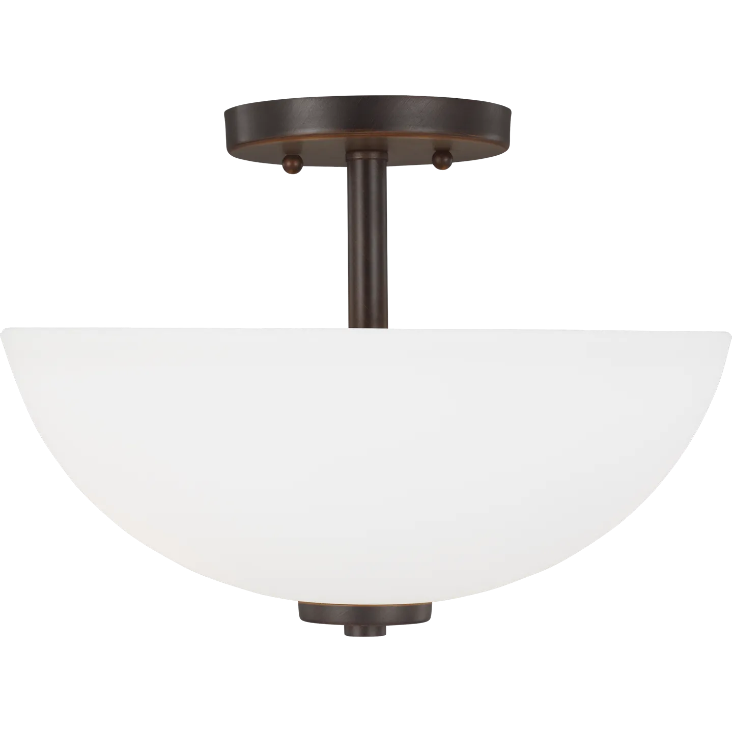 Oslo Two Light Semi-Flush Convertible Pendant